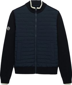 Cardigan alcochado híbrido Superdry Eclipse Navy
