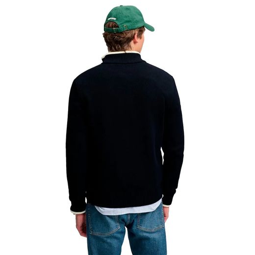Cardigan alcochado híbrido Superdry Eclipse Navy