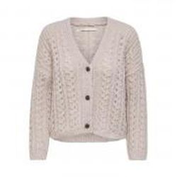 Cardigan corto con botones calado Only Pumice Stone