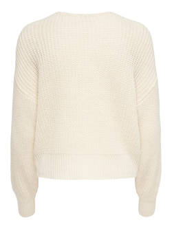 Cardigan corto con botones grandes Jdy Eggnog