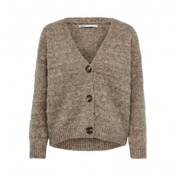 Cardigan corto con botones Only Chesnut