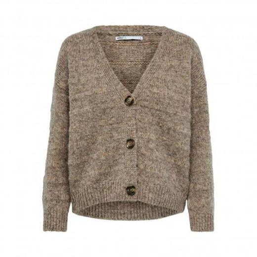 Cardigan corto con botones Only Chesnut