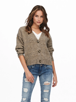 Cardigan corto con botones Only Chesnut