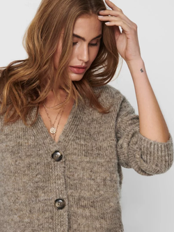 Cardigan corto con botones Only Chesnut