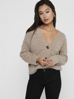 Cardigan corto con botones Only Birch