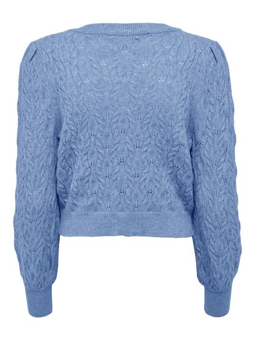 Cardigan corto con trenzas Only Blue