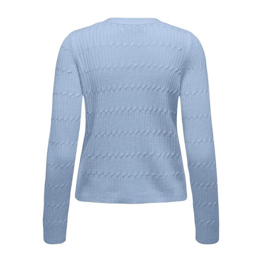 Cardigan de punto con trenzas Only Blue