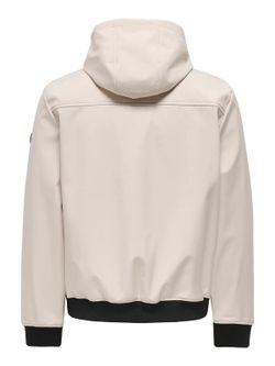 Cazadora con capucha corta Only & Sons Silver