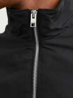 Cazadora corta con cremallera Jack & Jones Black