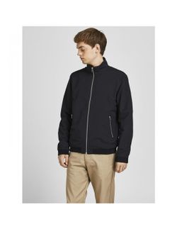 Cazadora corta con cremallera Jack & Jones Black