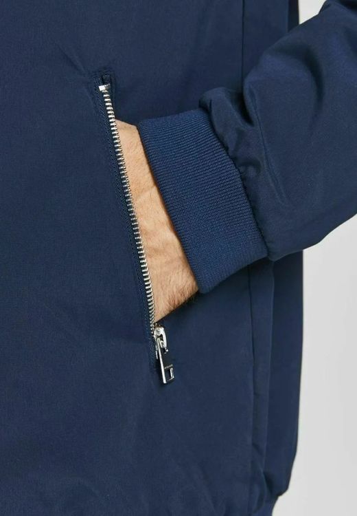 Cazadora corta con cremallera Jack & Jones Navy