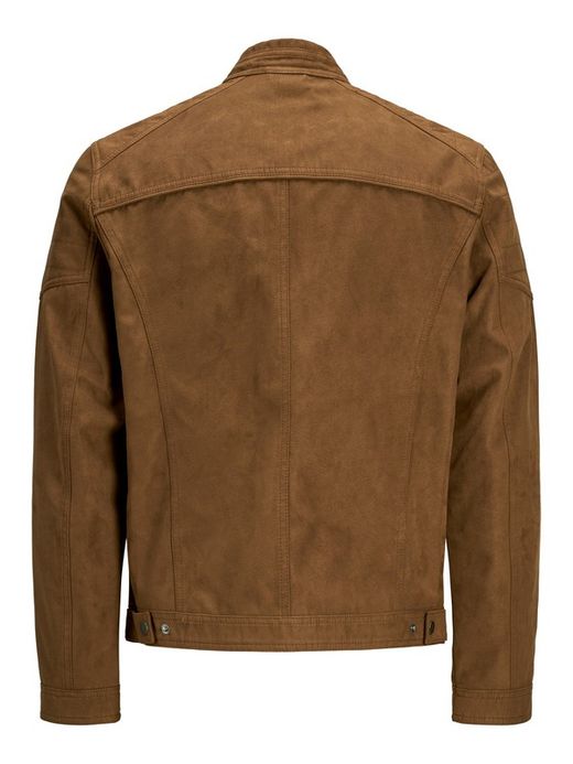 Giacca semplice con zip Jack & Jones Cognac