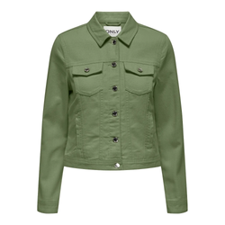 Cazadora tejana color Only Oil Green