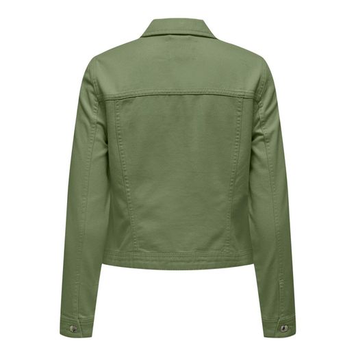 Cazadora tejana color Only Oil Green