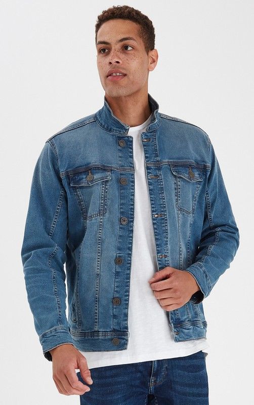 Cazadora tejana elástica Blend Of America Denim Middle Blue