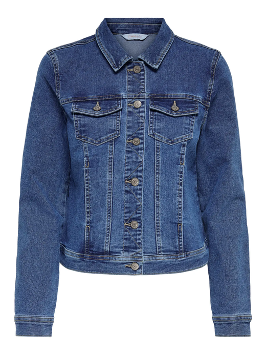 Cazadora tejana elástica Only Medium Blue