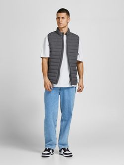 Chaleco básico alcochado Jack & Jones Asphalt