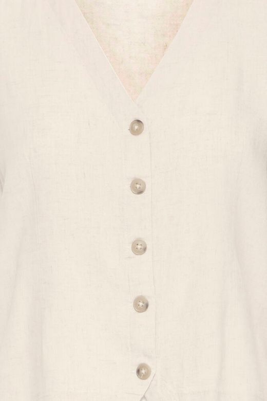 Chaleco con botones B.Young Cloud Dancer