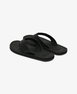 Chancla de dedo polipiel Superdry Black