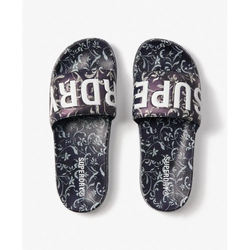 Chancla de pala con estampado hojas Superdry Gardenia