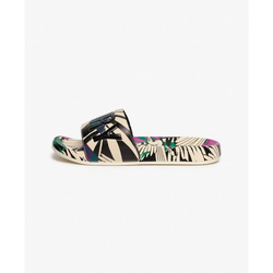 Chancla de pala con estampado tricolor Superdry Optic
