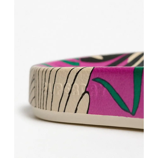 Chancla de pala con estampado tricolor Superdry Optic