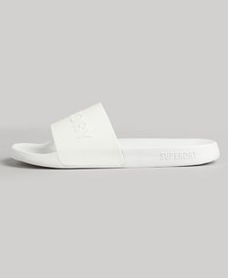 Chancla de pala con letras branding al tono Superdry Optic