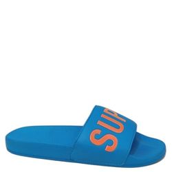 Chancla de pala con letras branding Superdry Atomic Blue