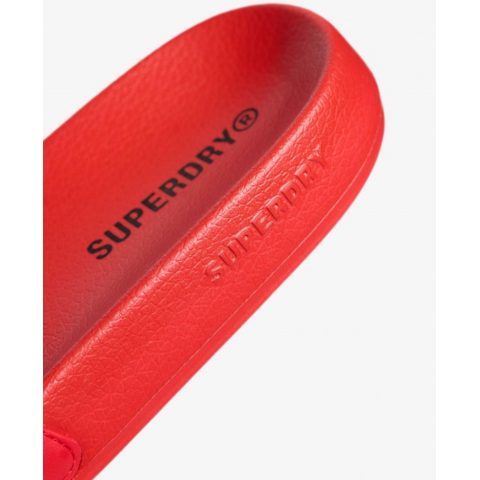 Chancla de pala con letras branding Superdry Drop Kick