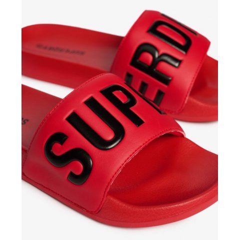 Chancla de pala con letras branding Superdry Drop Kick