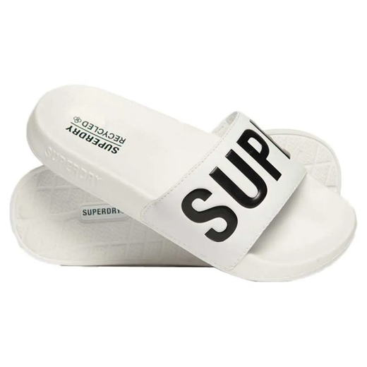Chancla de pala con letras branding Superdry Optic