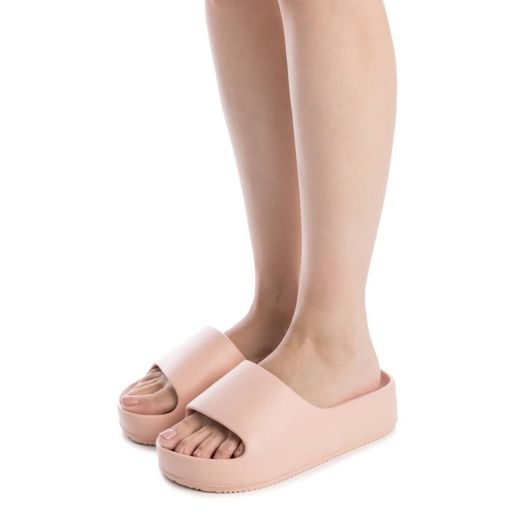 Chancla de pala con mini plataforma Xti Nude