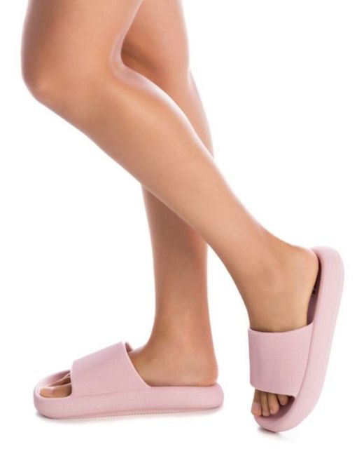 Chancla de pala con suela ancha Xti Nude