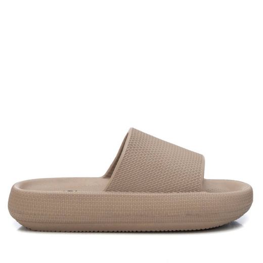 Chancla de pala con suela ancha Xti Taupe