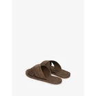 Chancla de tiras cruzadas polipiel Superdry Brown