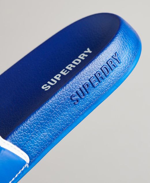 Chancla de pala con letras contrastadas branding Superdry Royal