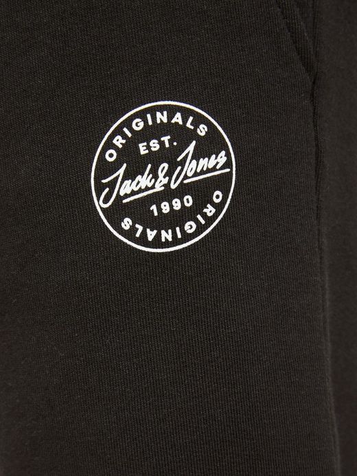 Tuta basic semplice nera Jack & Jones