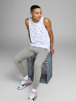 Jack & Jones Hellgrauer Mela Basic Trainingsanzug