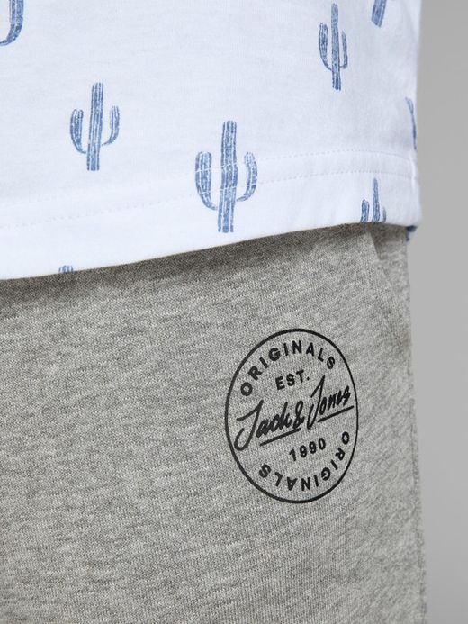 Jack & Jones Hellgrauer Mela Basic Trainingsanzug