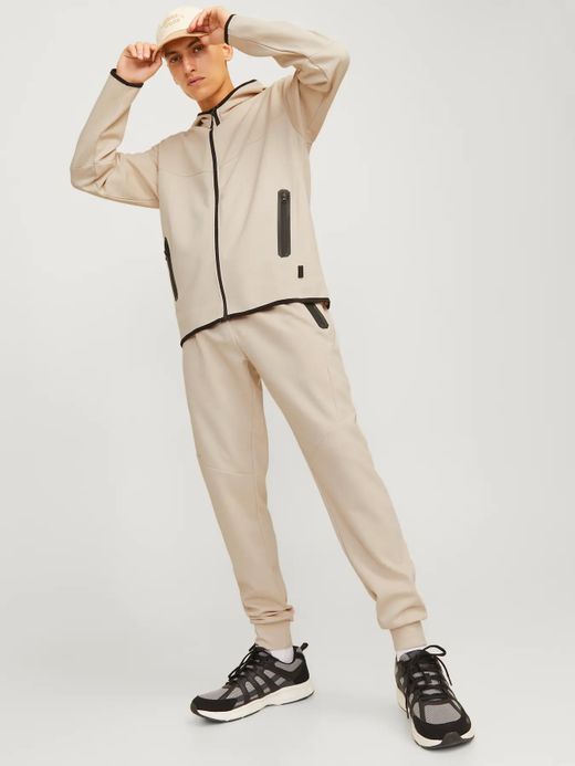 Chándal con bolsillos con cremallera Jack & Jones Moonbean