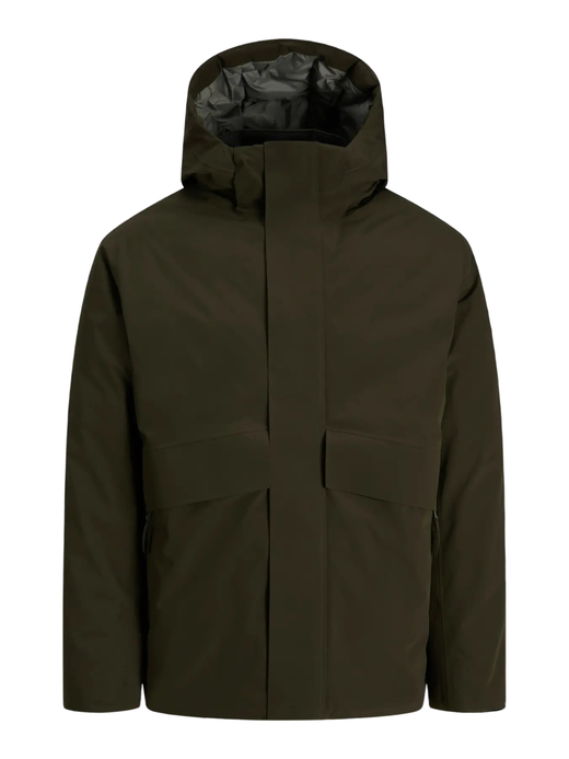 Chaqueta 2/4 con capucha Jack & Jones Forest Night