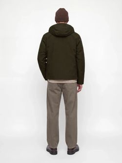 Chaqueta 2/4 con capucha Jack & Jones Forest Night