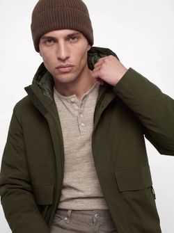 Chaqueta 2/4 con capucha Jack & Jones Forest Night