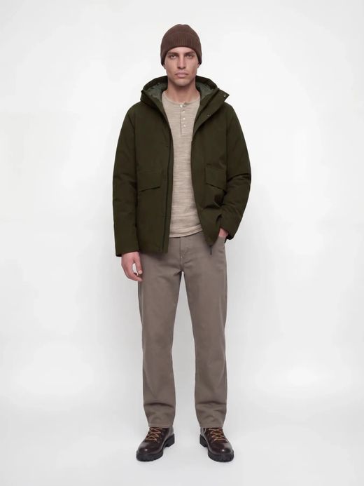 Chaqueta 2/4 con capucha Jack & Jones Forest Night