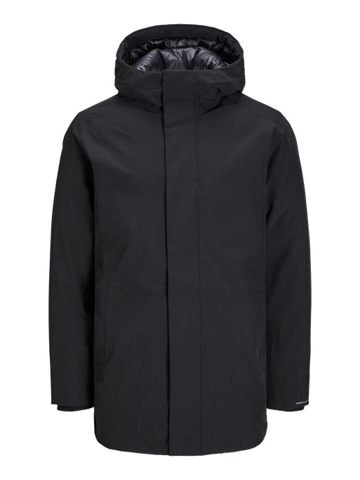 Chaqueta 3/4 con capuccha Jack & Jones Black