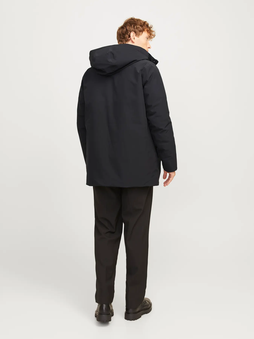 Chaqueta 3/4 con capuccha Jack & Jones Black