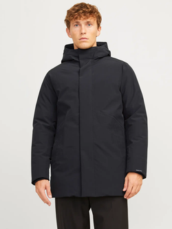 Chaqueta 3/4 con capuccha Jack & Jones Black