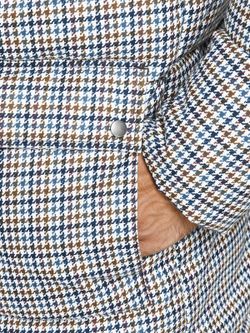 Chaqueta 3/4 con estampado pata de gallo Jack & Jones Cloud Dancer