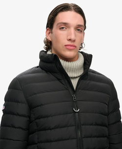 Chaqueta alcochada básica Superdry Black