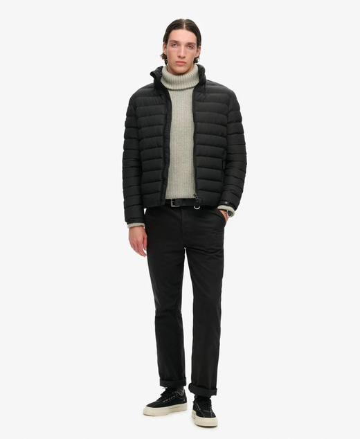 Chaqueta alcochada básica Superdry Black